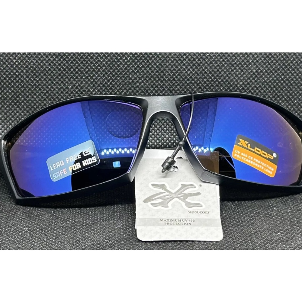 Kids X-Loop Sport Sunglasses UV 400 Children Boys Girls Ages 3 - 10 KD01